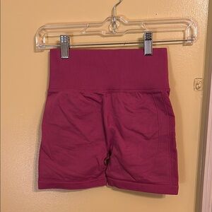 Women's Burgundy Shorts